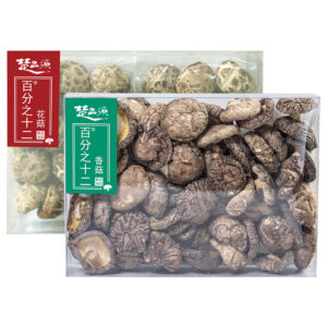 250g selected shiitake mushrooms + 250g selected flower mushrooms