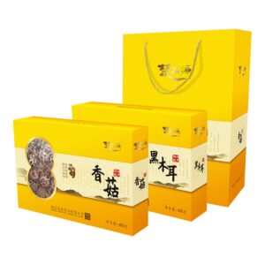 Yellow gift box (400g shiitake mushrooms + 400g fungus)